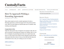Tablet Screenshot of custodyfacts.org